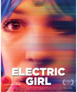 ELECTRIC GIRL Plakat english A1 preview